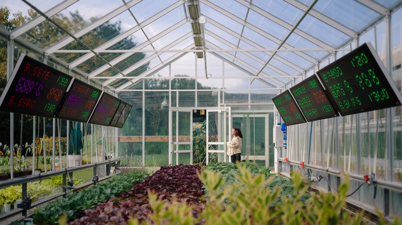 Greenhouse LED Monitors
