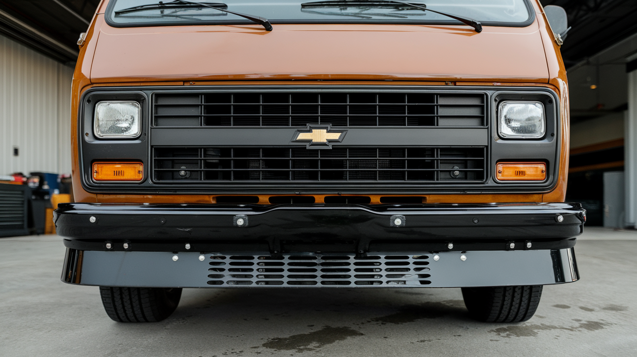 1984 chevrolet van g10 split lip air dam kit