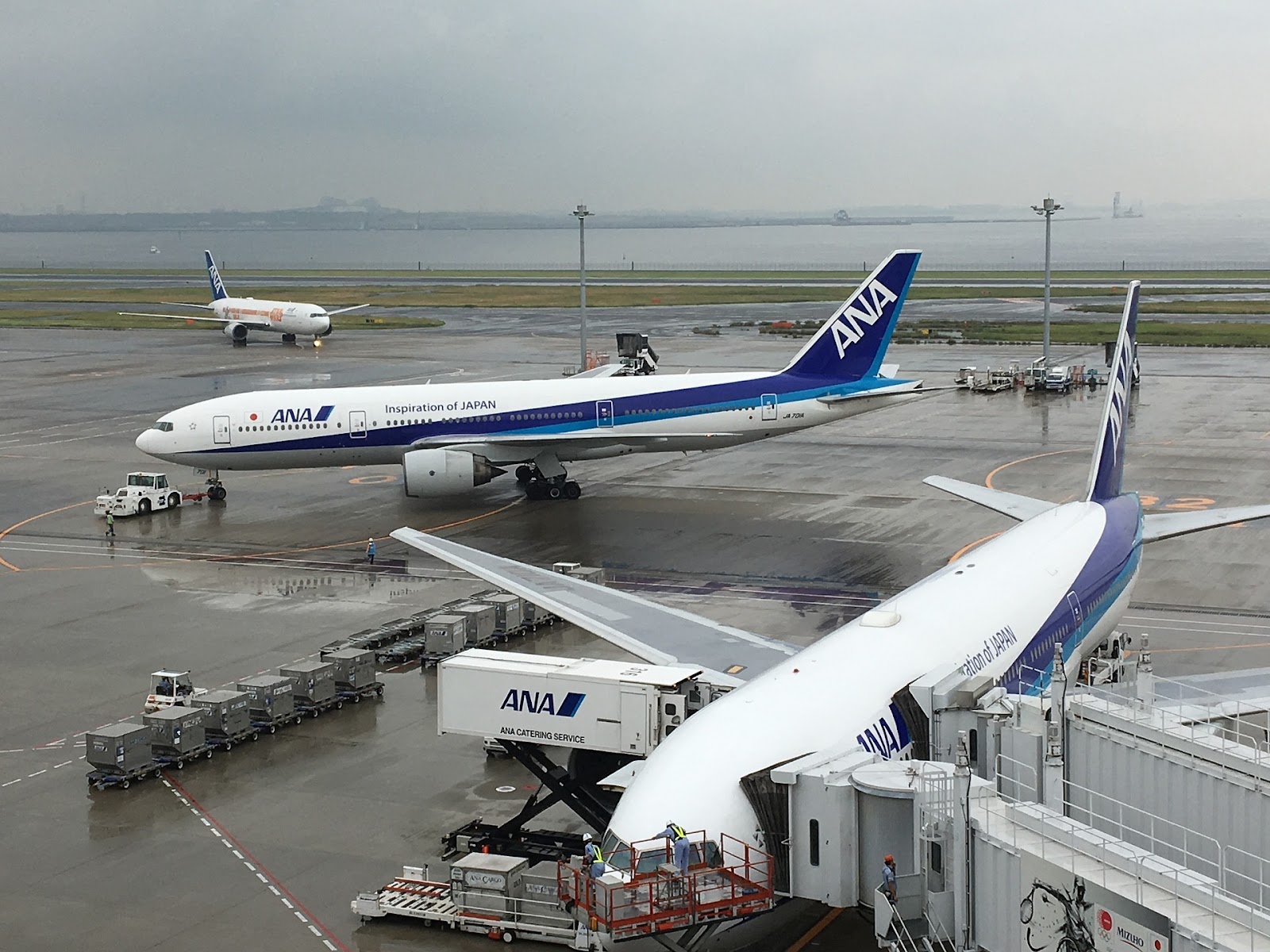 ANA  飛行機　空港