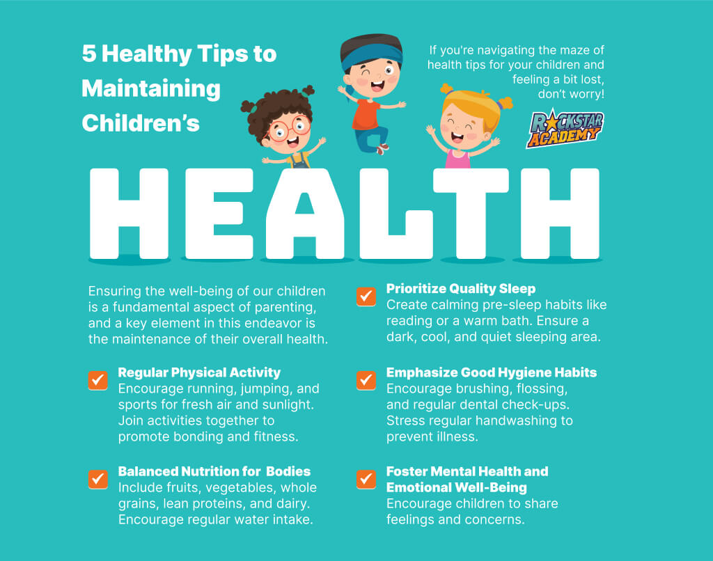 5 Healthy Tips to Maintaining Children’s Health