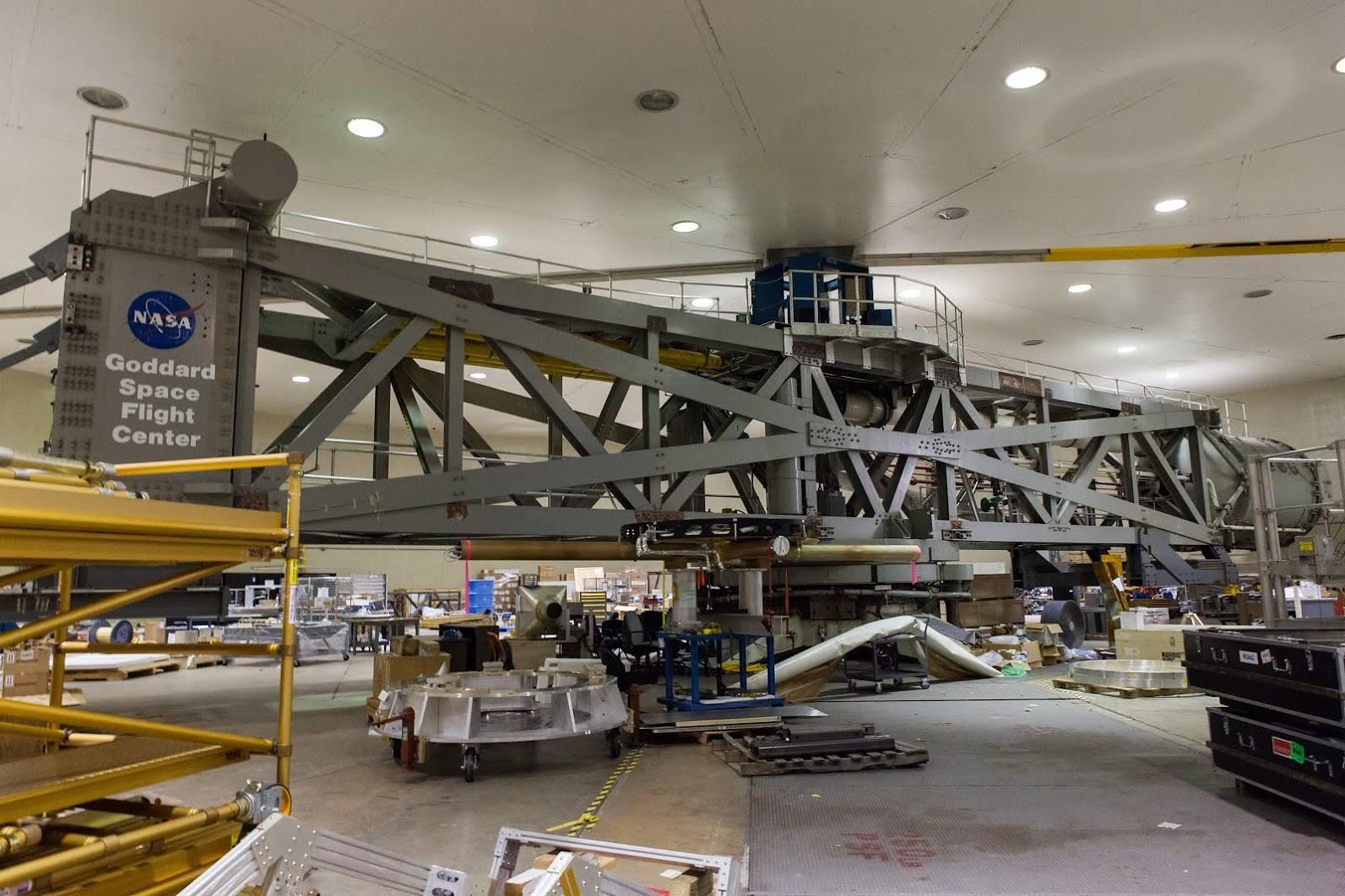 NASA Goddard's 120-ft-diameter centrifuge can accelerate a 2.5-ton payload up to 30 Gs