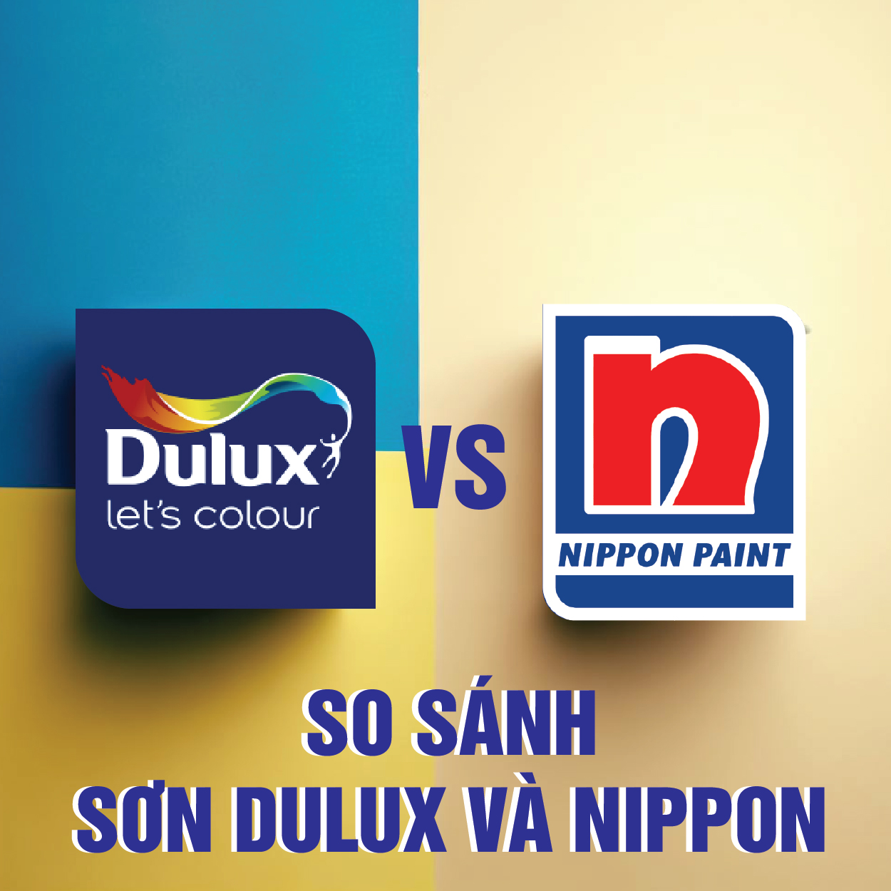 so sánh giá thành sơn Nippon và Dulux