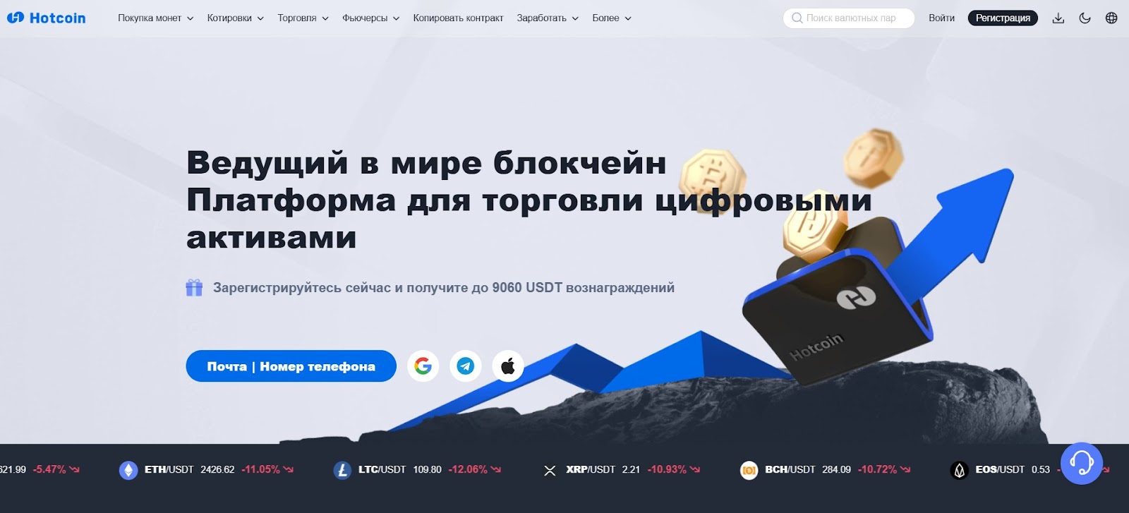 Hotcoin обзор