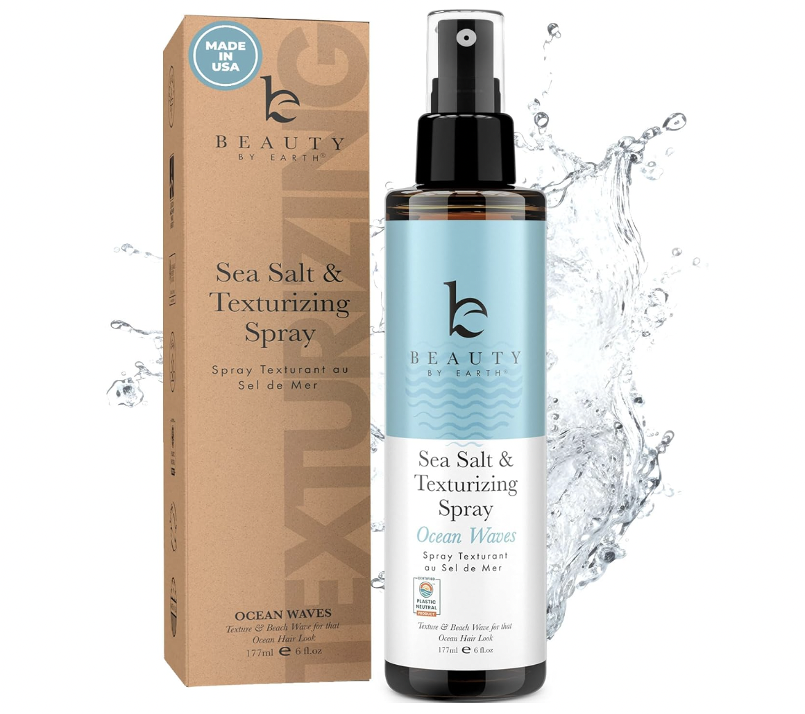 Sea Salt Spray for Textured Beach Waves & Volume