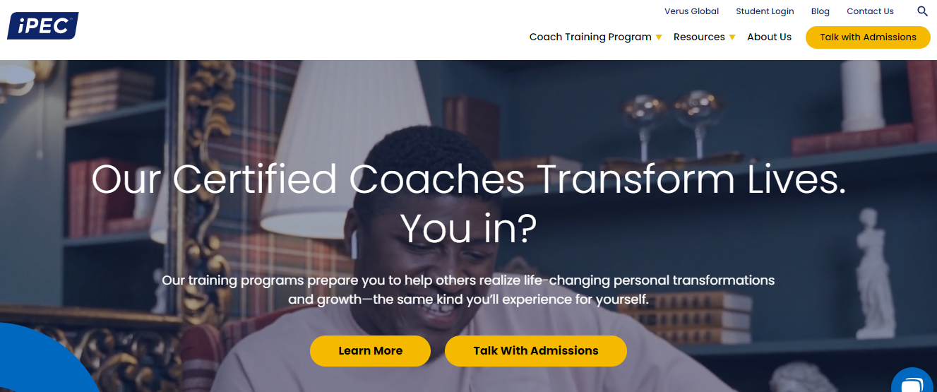 9. Institute for Professional Excellence in Coaching
