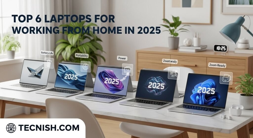 Top 6 Laptops for Working from Home in 2025 (6 Best Picks)