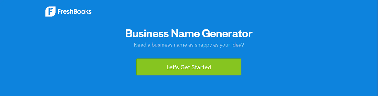 FreshBooks Name Generator