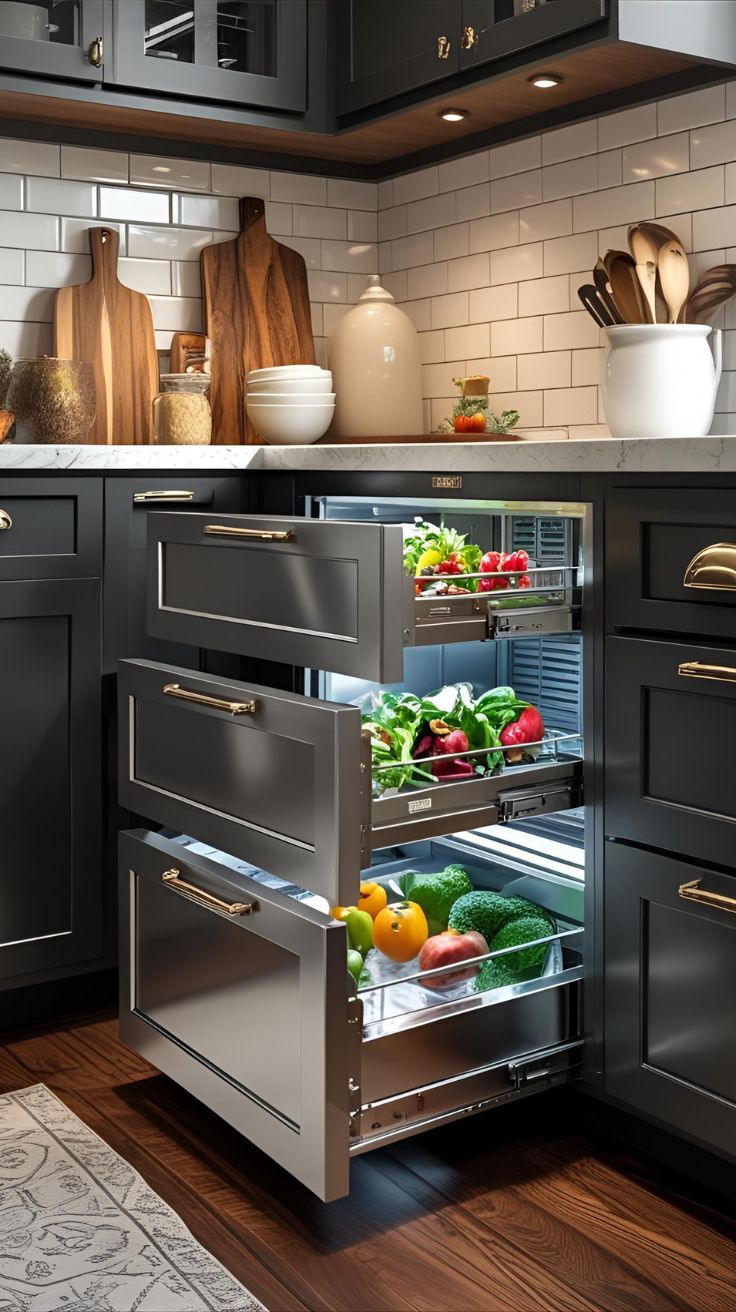 Under-Cabinet Refrigeration Drawers