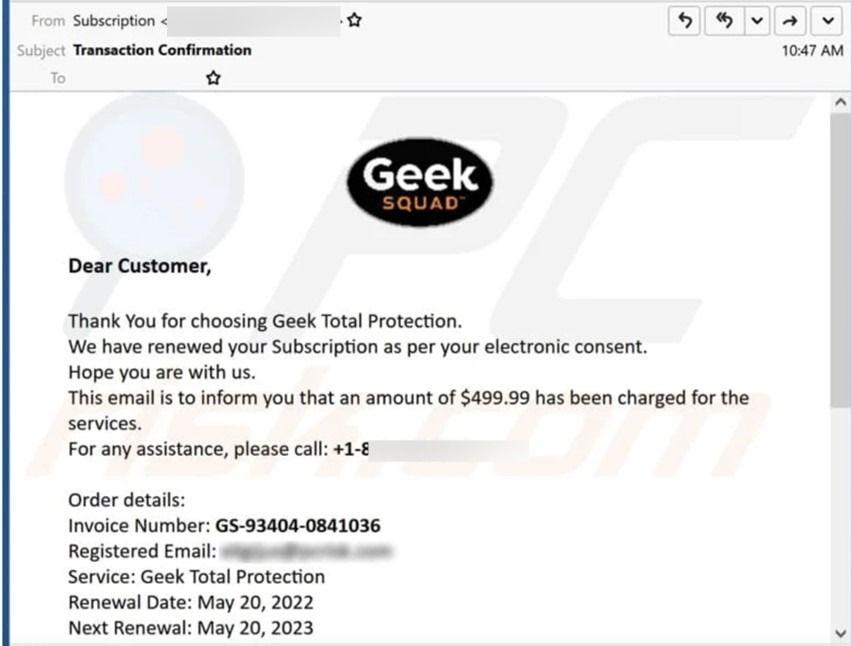 The "Protection" Plan Scam