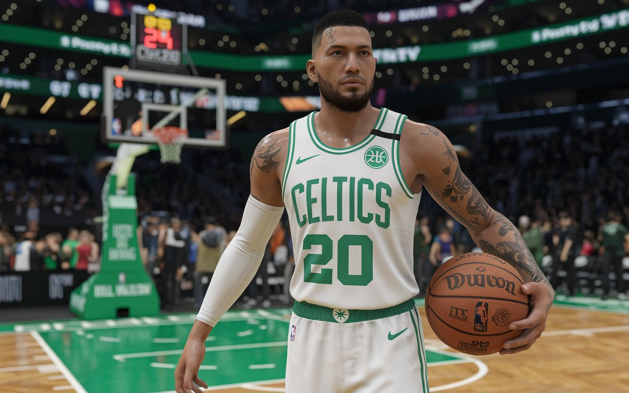 Pinoy21 Celtics Jersey NBA 2K24 Walton