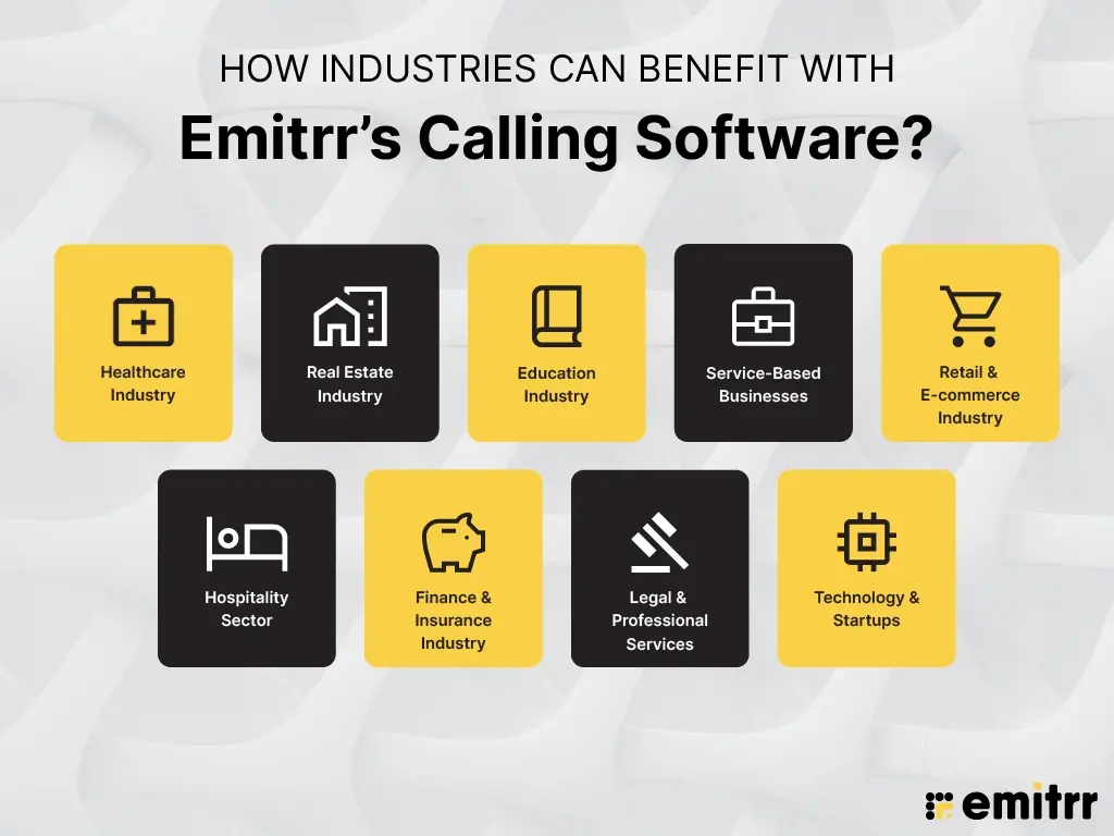 How Industries Can Benefit With Emitrr’s Calling Software