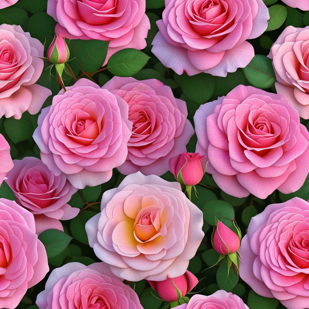 Enjoying Your Beautiful Rose-Hundred-Leaved Flowers