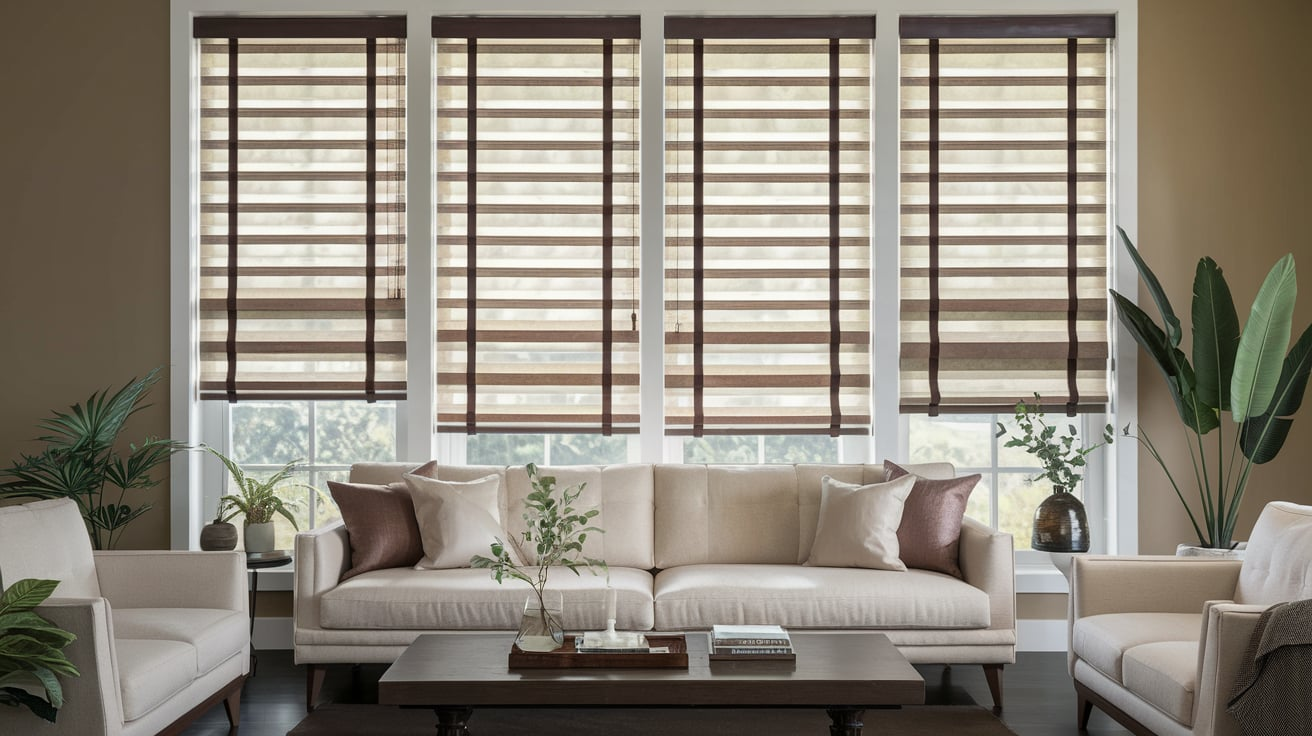 32 inch wooden blinds -faux