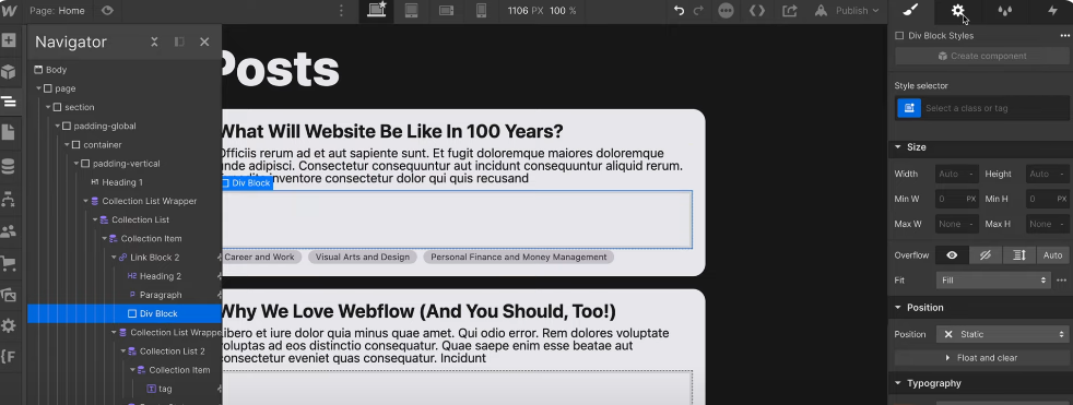 Insert a Placeholder for the Nested Collection List-axiabits