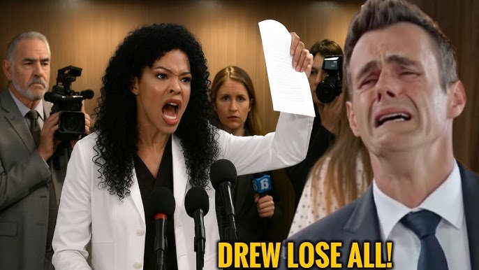 Portia Reveals the Truth at the Press Conference - Drew Lost Everything  General Hospital Spoilers - YouTube