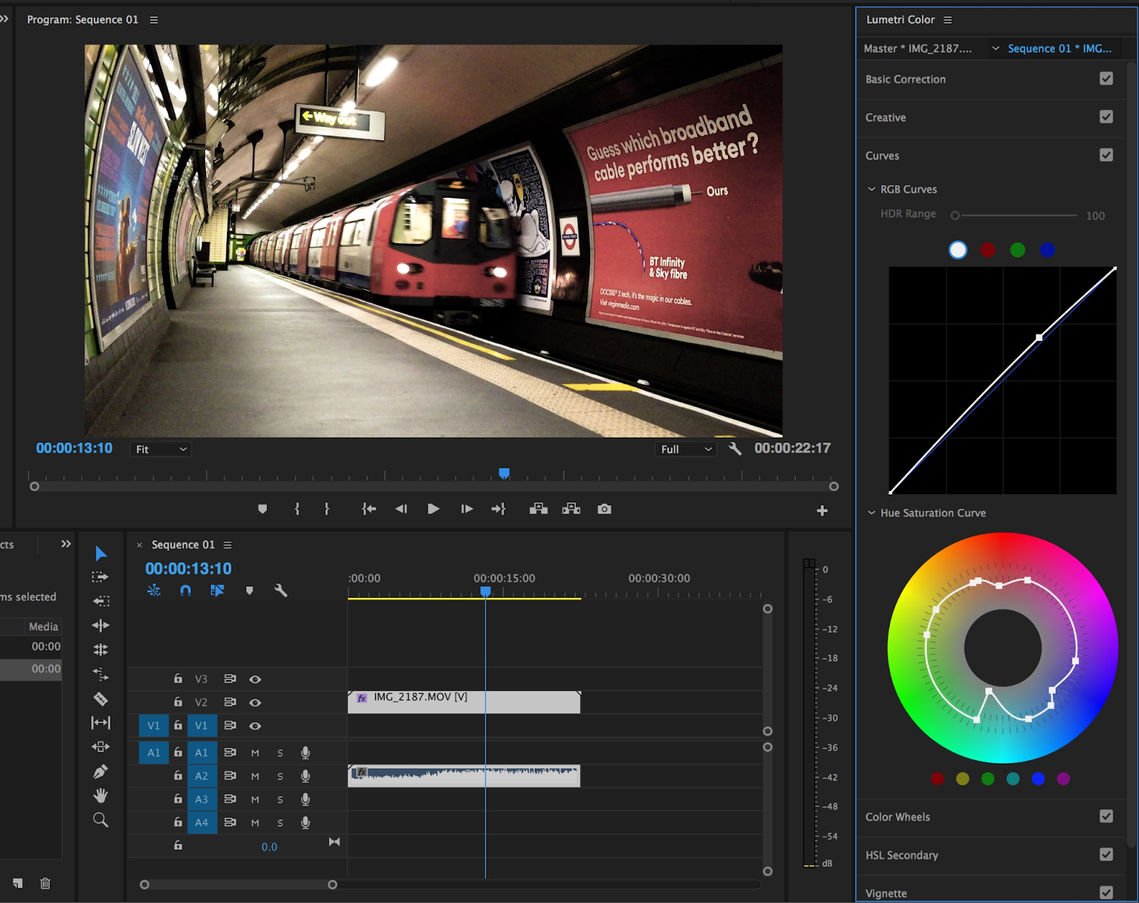 Adobe Premiere Pro – Professional-Grade Color Grading and Correction Tool