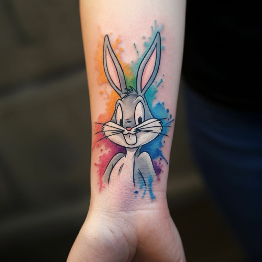 Bugs Bunny Tattoo Small