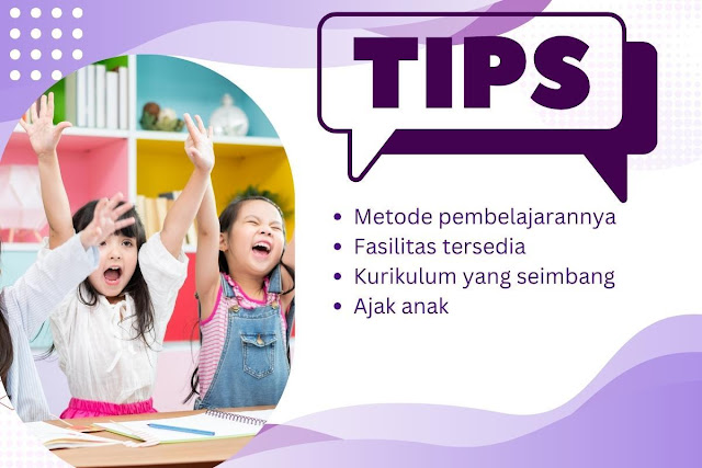 tips memilih TK terbaik di Surabaya