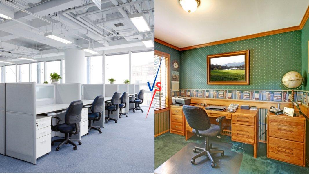 Traditional Office Workspace
