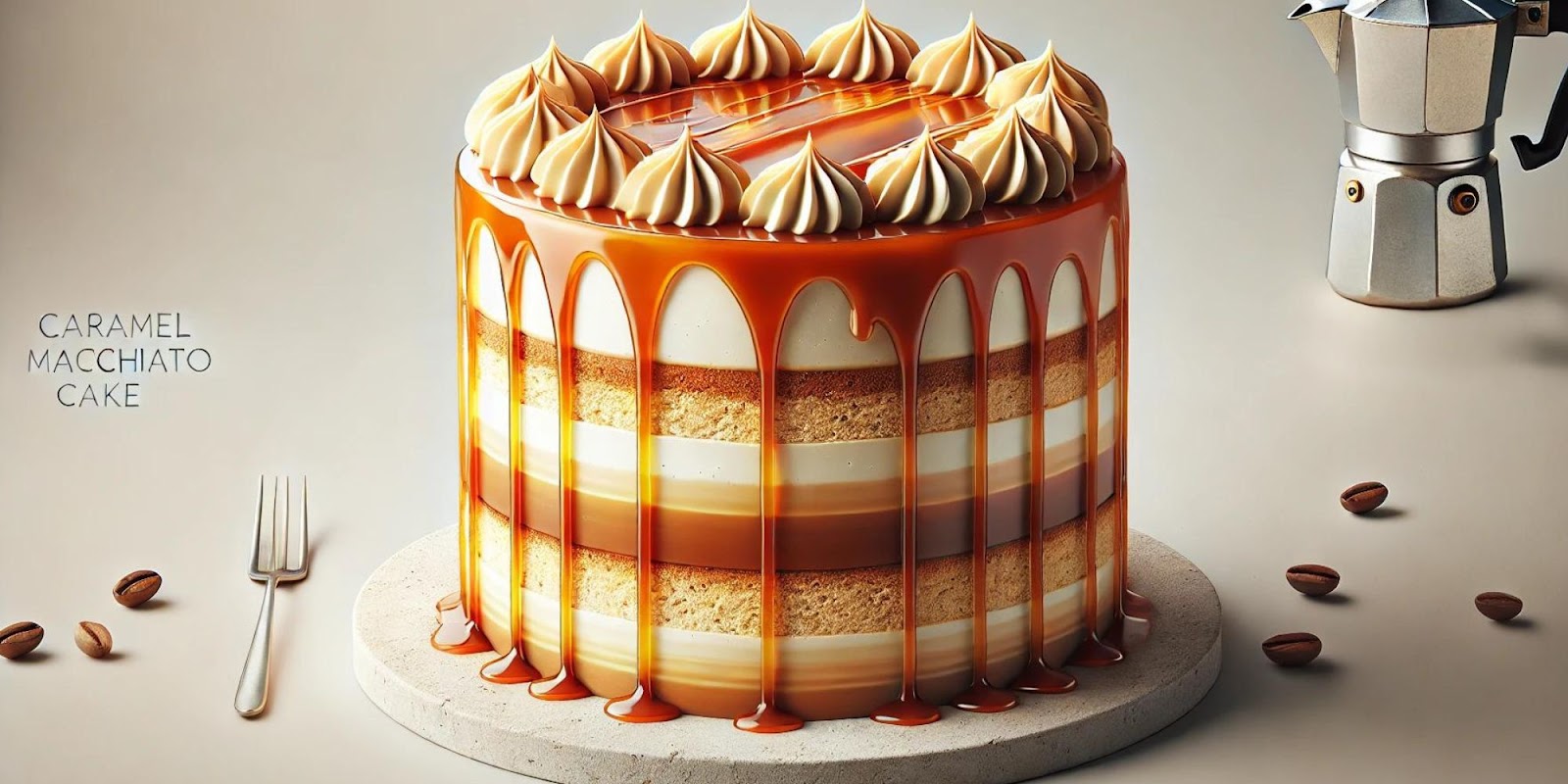 Caramel Macchiato Cake