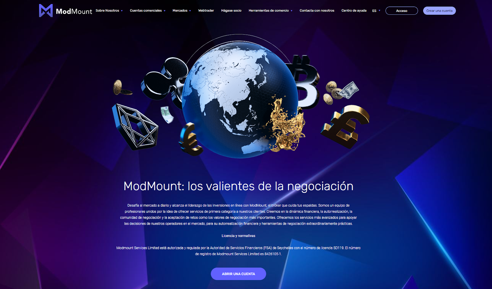 Modmount es un bróker seguro y confiable