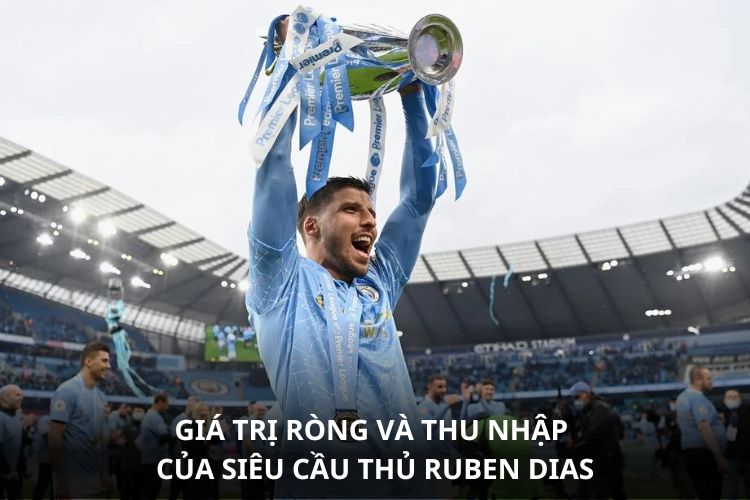 Giá trị ròng và thu nhập của siêu cầu thủ Ruben Dias