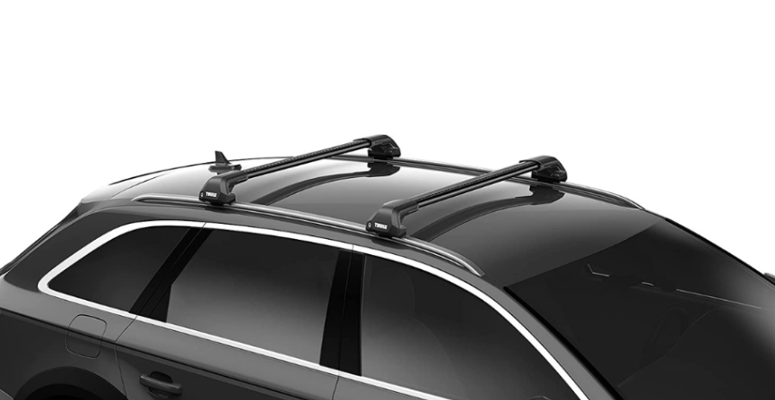 Thule WingBar Edge + Thule Flush Rail Edge 7206 được đánh giá cao nhờ thiết kế khí động học