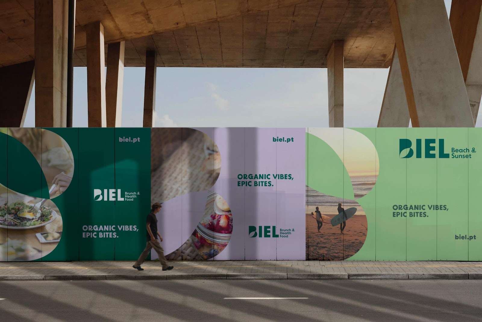 Image from the BIEL: Crafting Cohesive Branding and Visual Identity for Two Worlds article on Abduzeedo