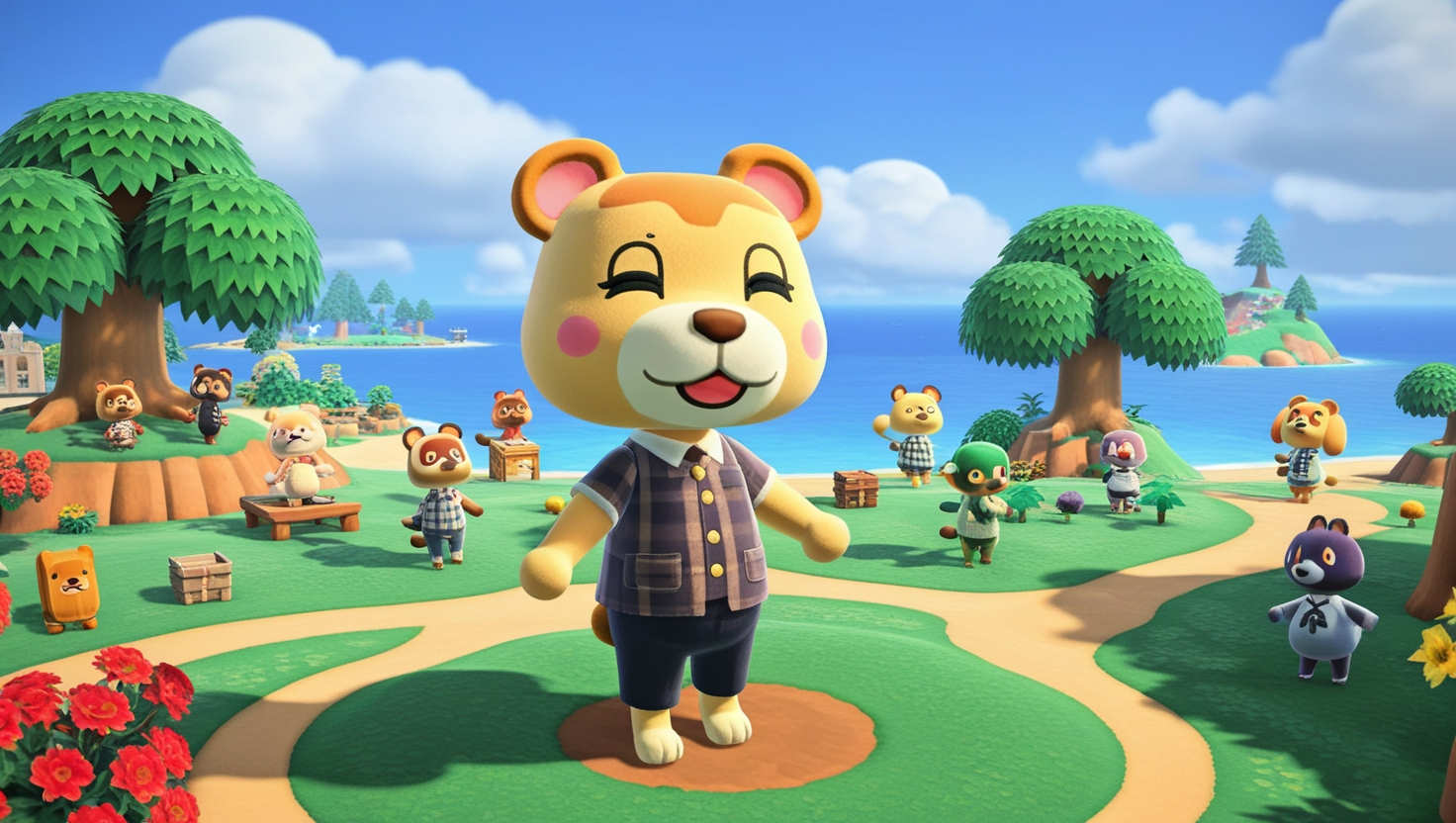 Chester Found on Random Island Animal Crossing