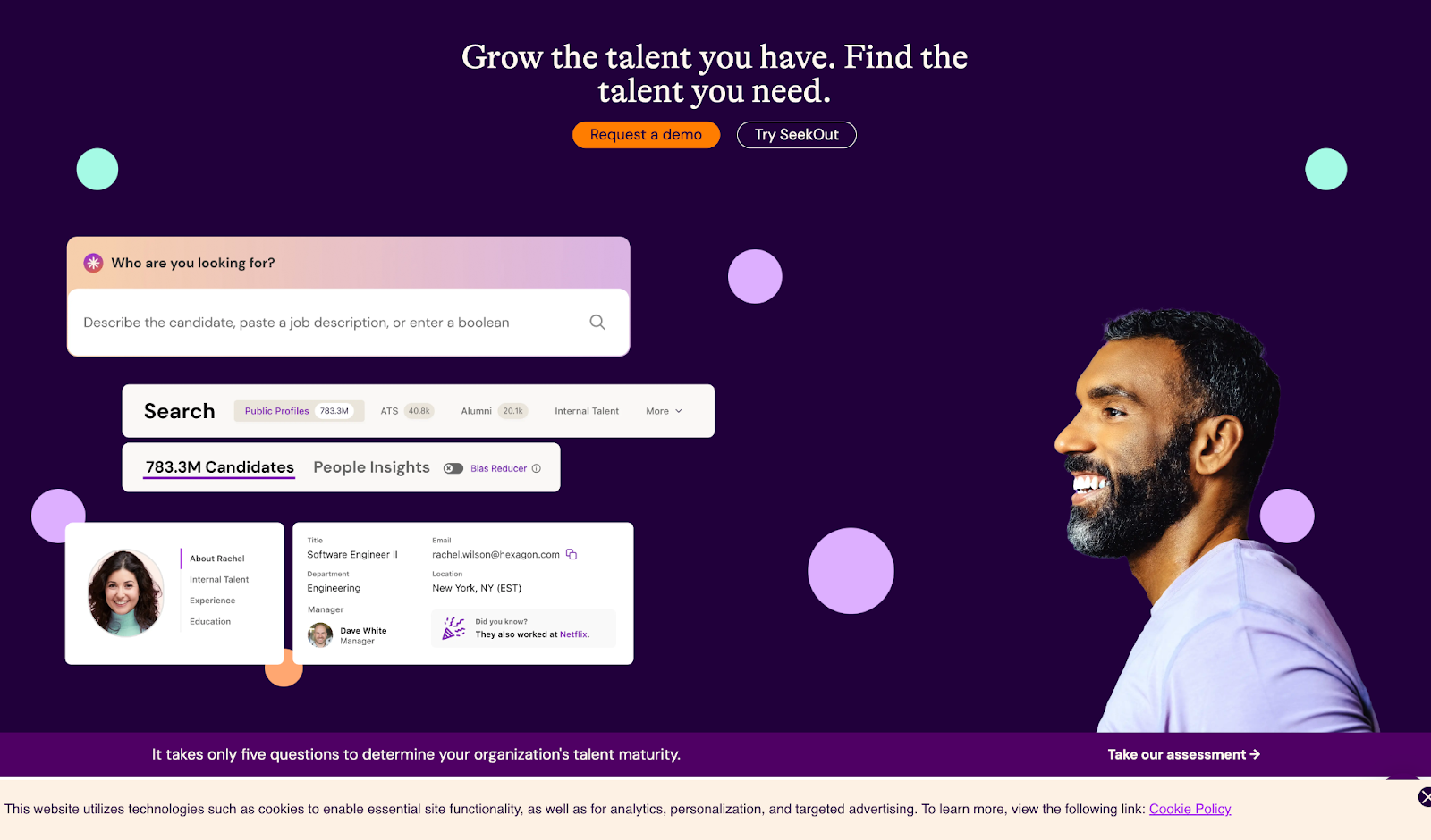 seekout talent with AI-powered solutions