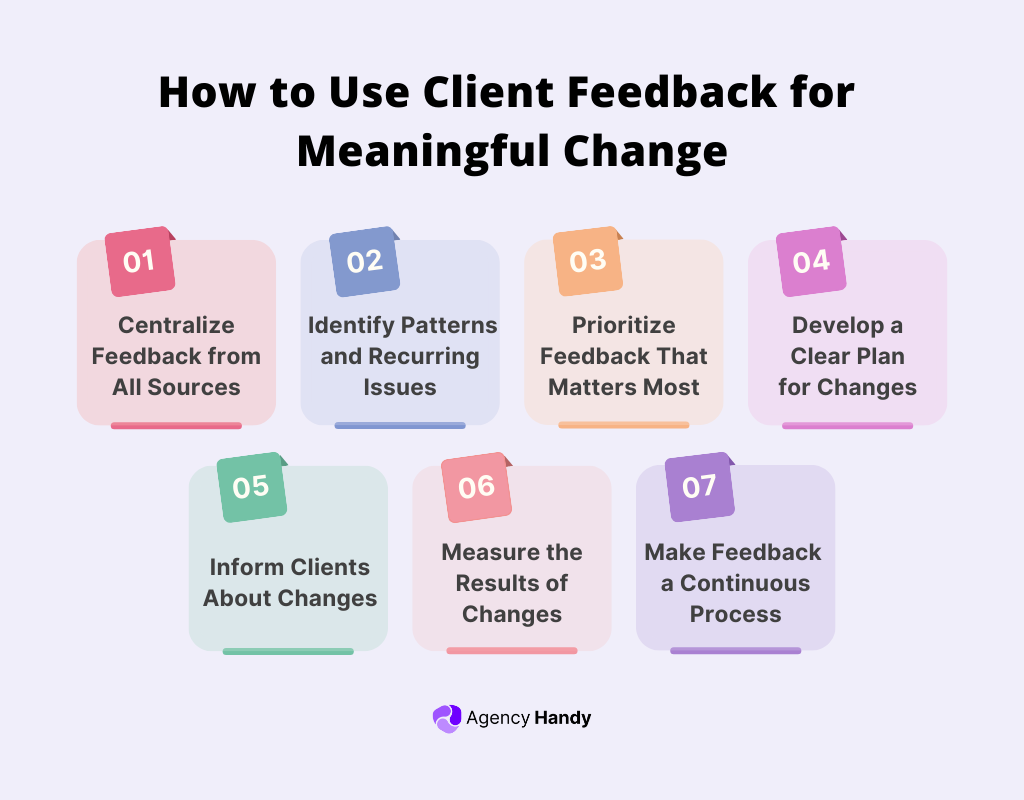 How to Use Client Feedback for Meaningful Change