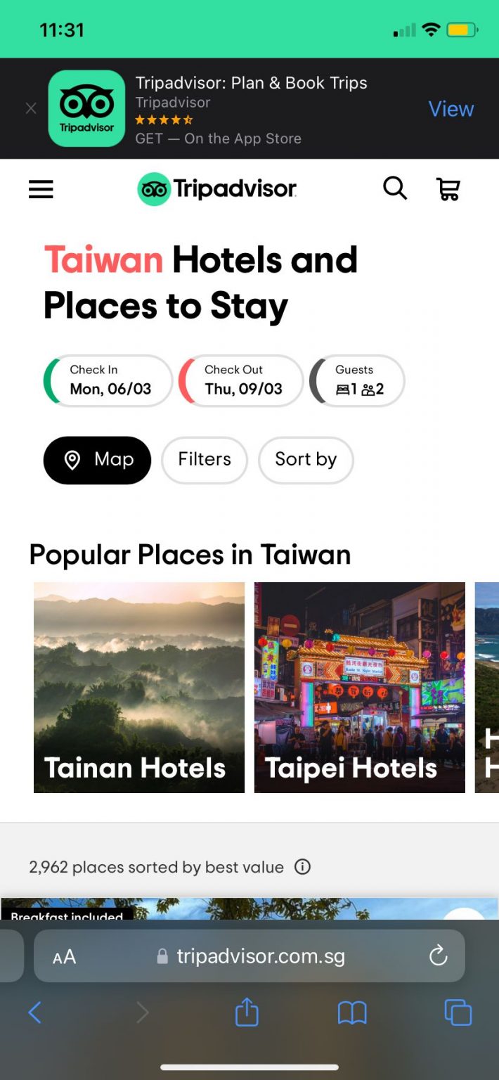Useful Features In TripAdvisor