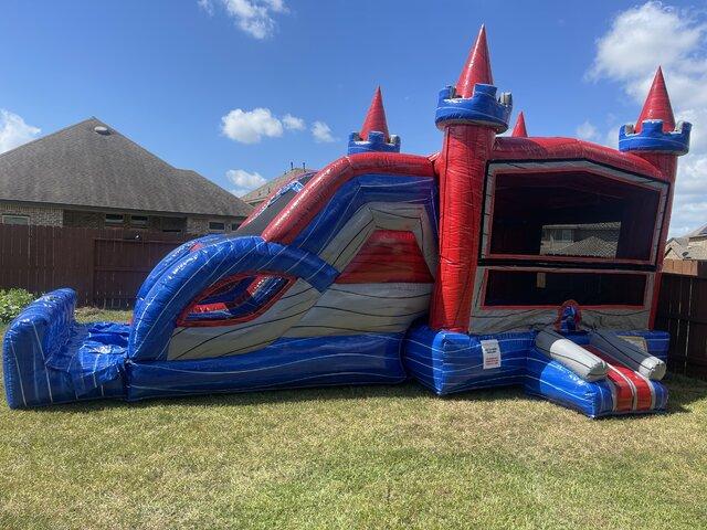 bounce houses