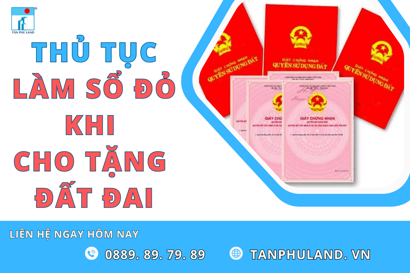 Thủ tục cho tặng đất đai