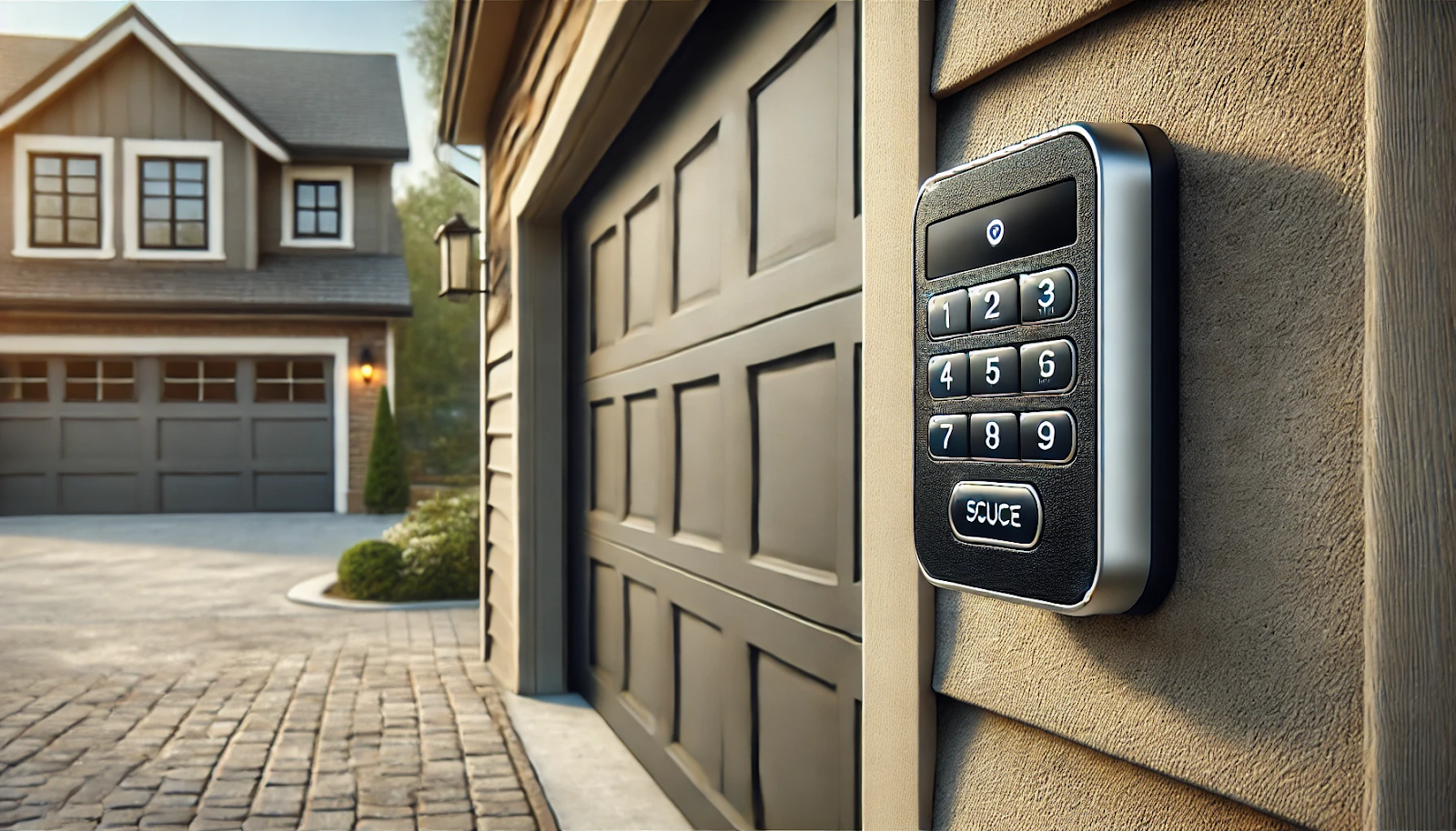 garage door keypad kansas