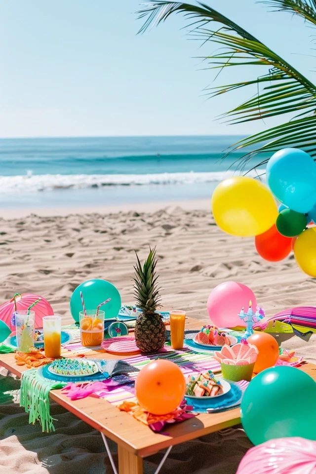 Lakeside birthday bash