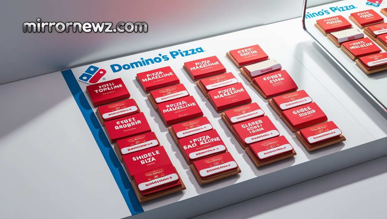 Domino's Pizza Makeline Toppings Setup PDF