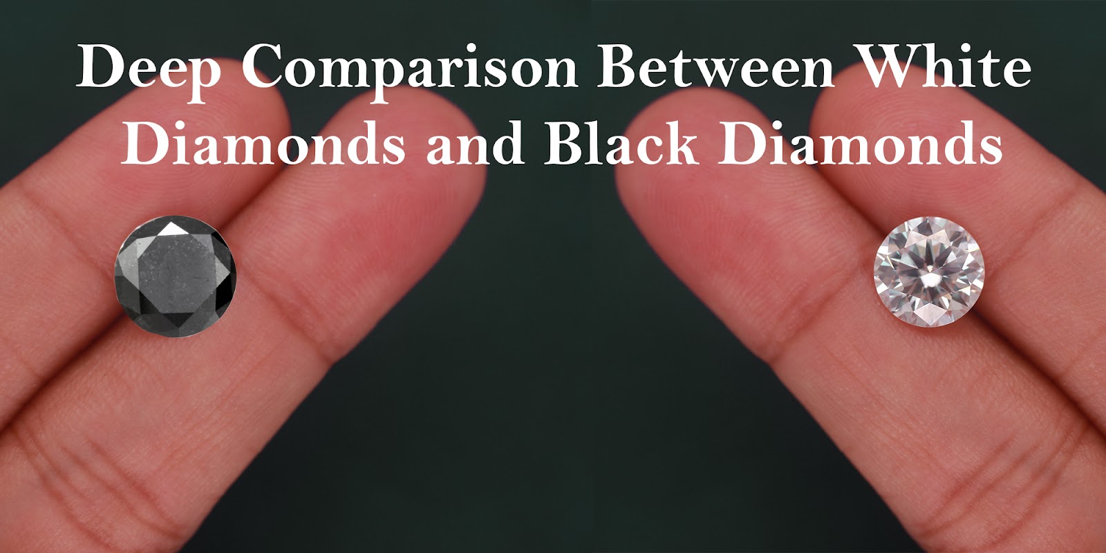 Comparison Between Black Diamond&nbsp; And White Diamond
