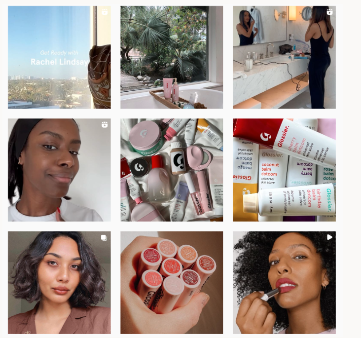 Glossier - UGC Video Ads Examples
