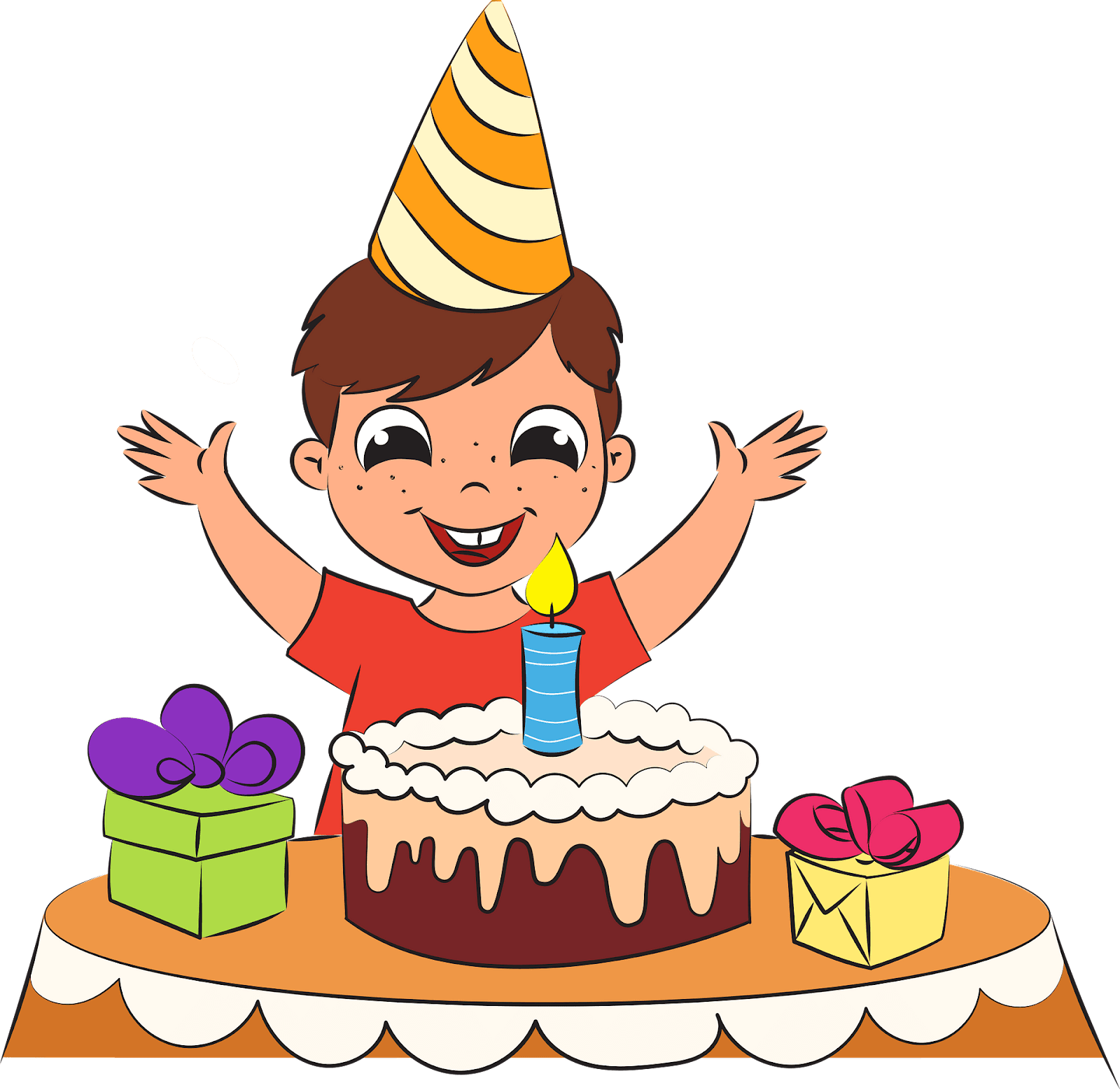 Boy''s birthday clipart. Free download transparent .PNG | Creazilla