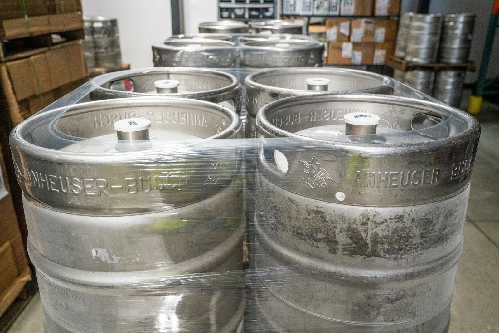 Beer kegs