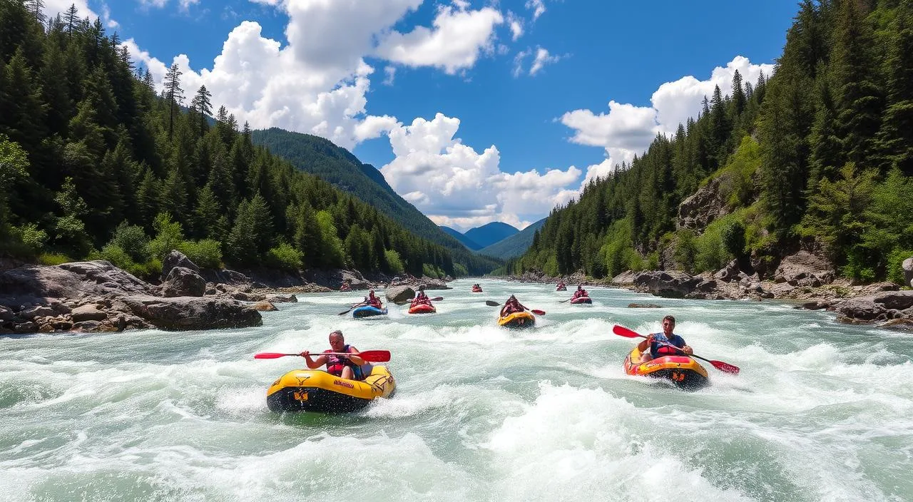 rafting