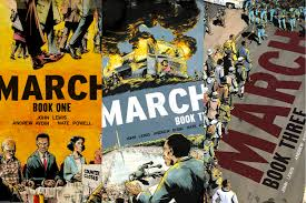 March Trilogy by John Lewis, Andrew Aydin, and Nate Powell