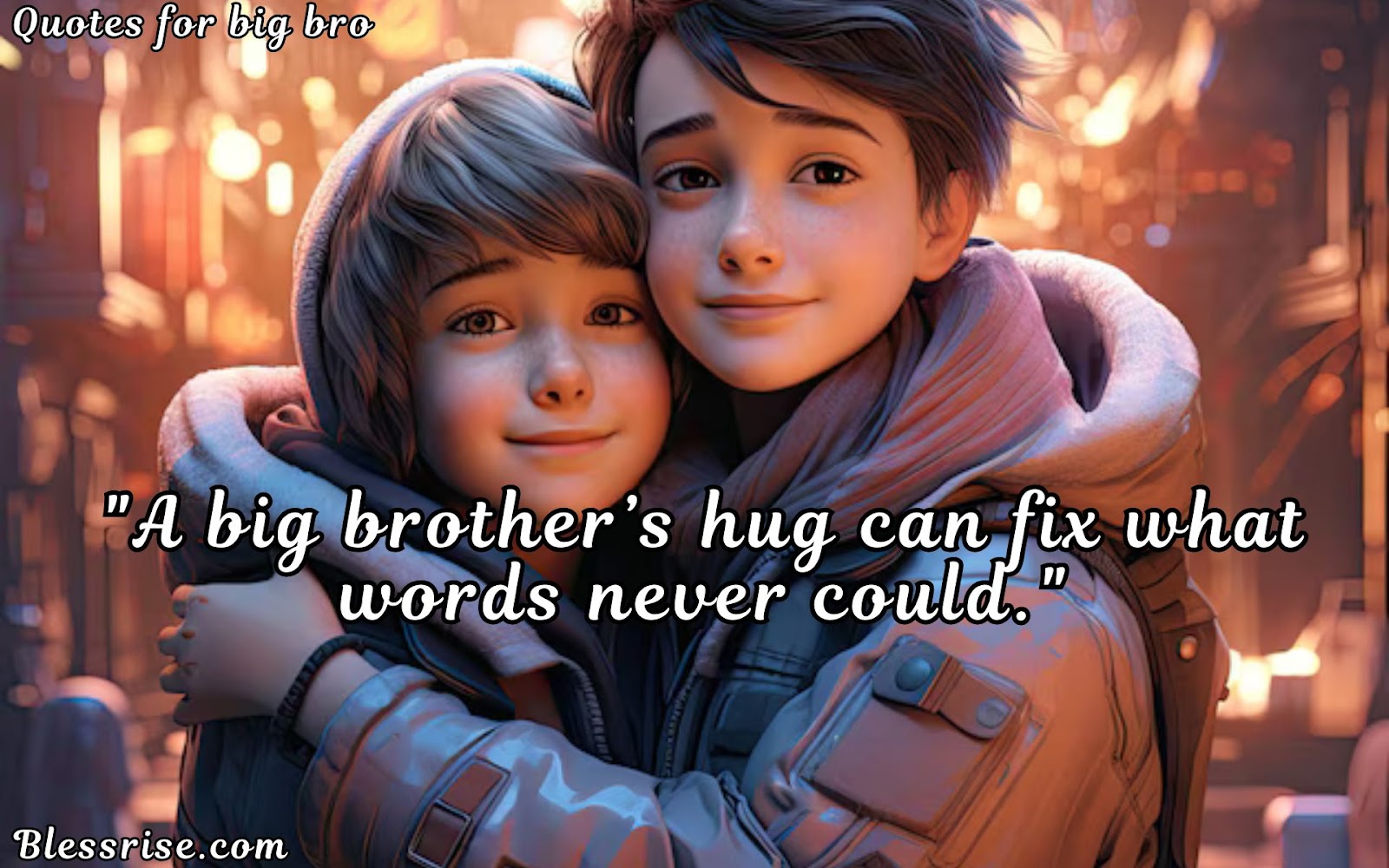 Famous quotes about brothers
