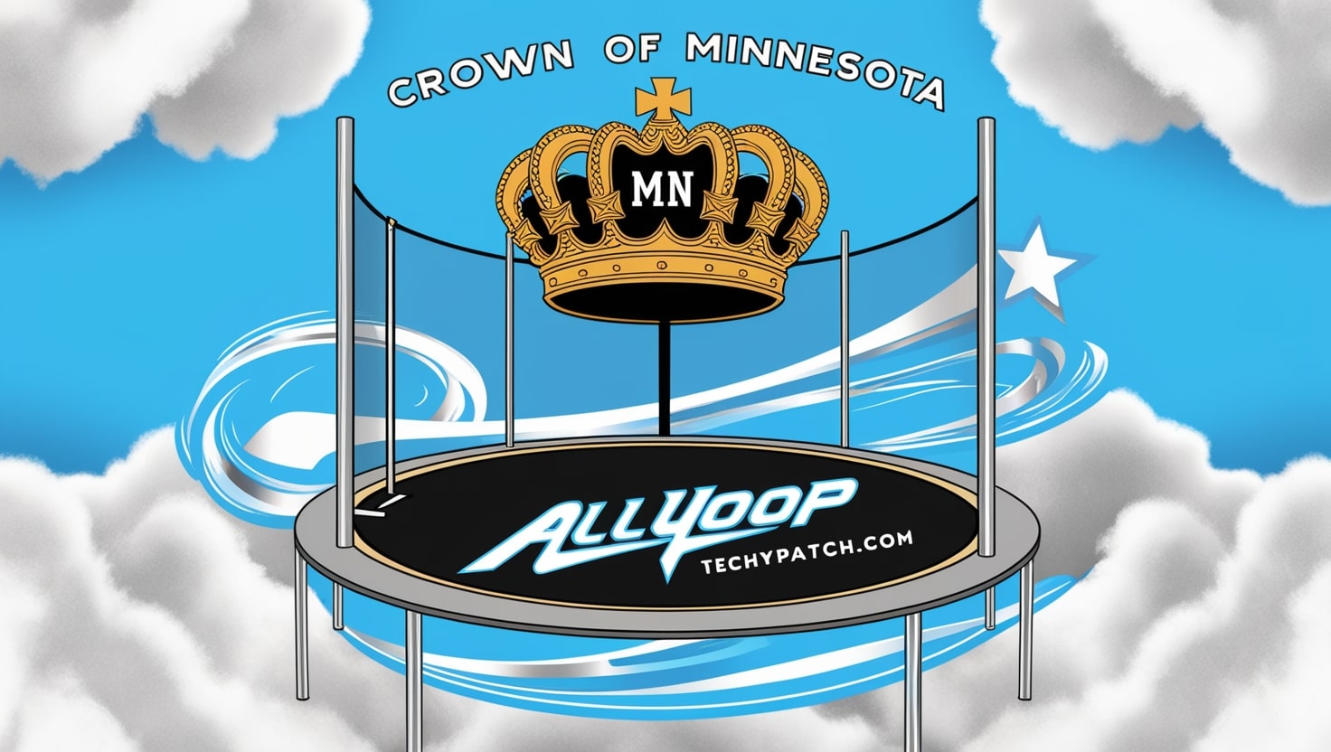 Crown Of Minnesota Allyoop Trampoline