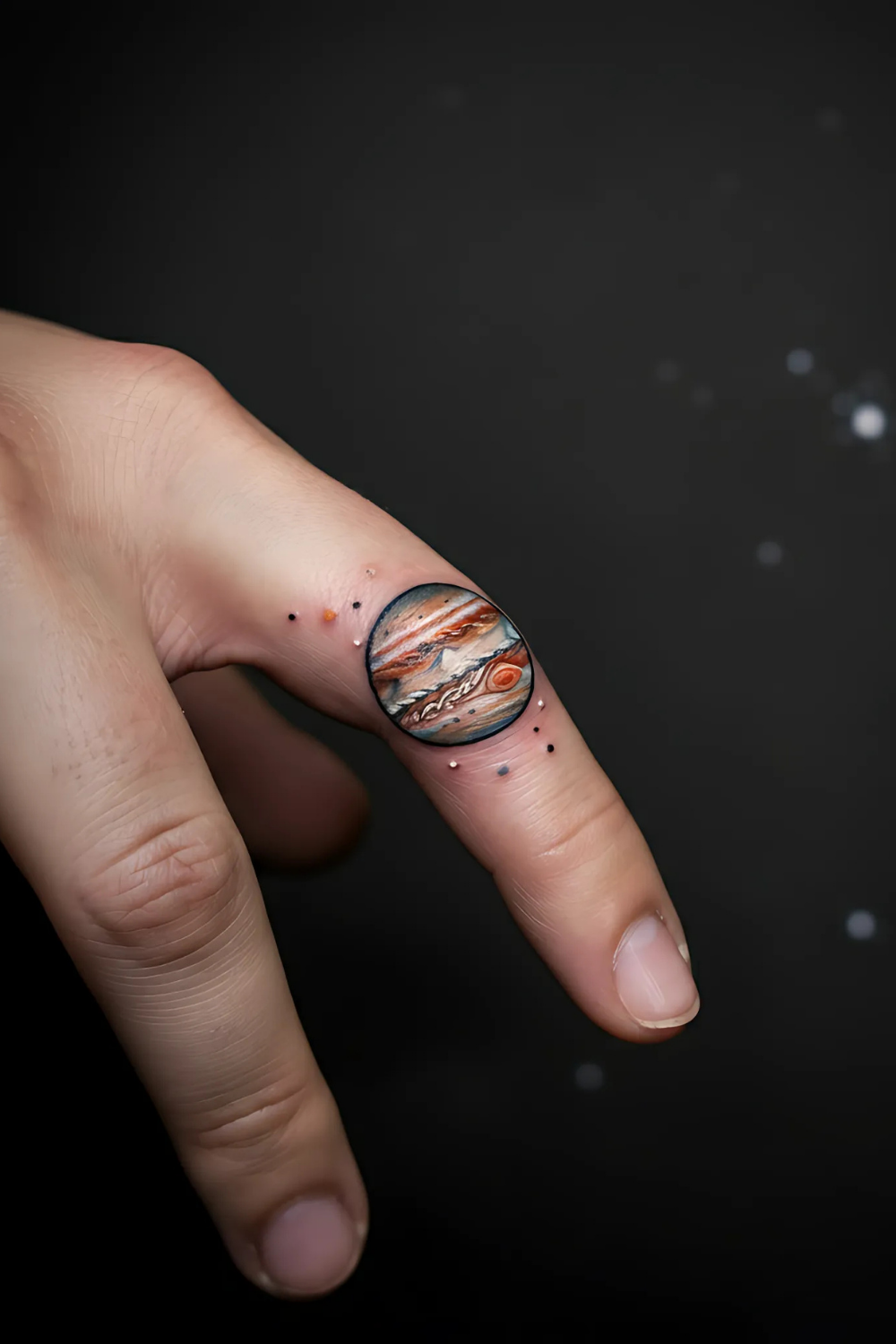 Jupiter Hand Tattoo