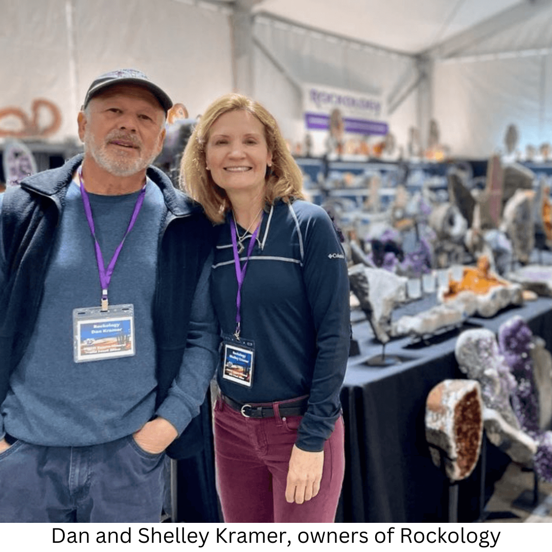 Dan and Shelley Kramer, owners of Rockology