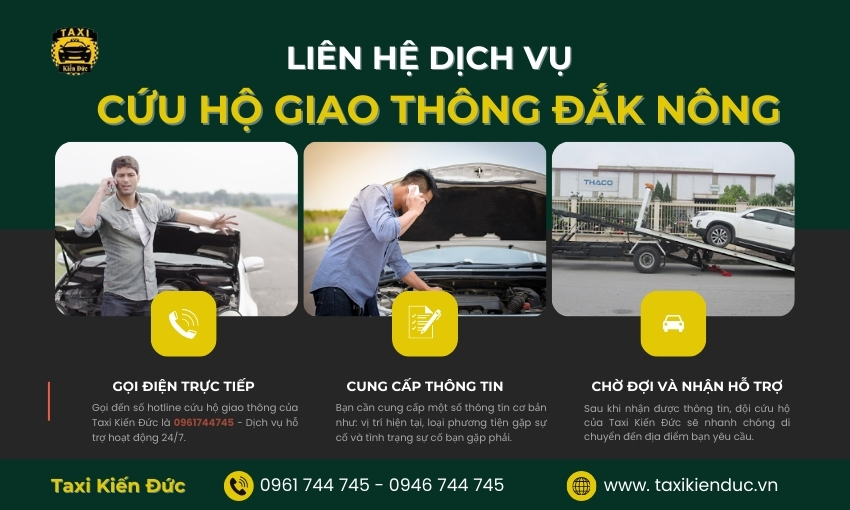 Hướng Dẫn Liên Hệ Dịch Vụ Cứu Hộ Giao Thông Đắk Nông