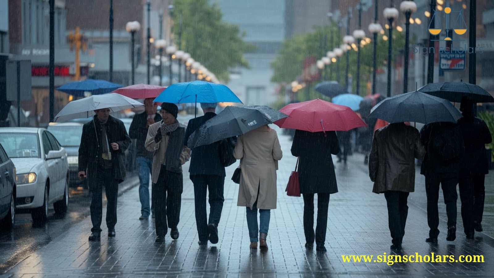 The Universal Language of Rain