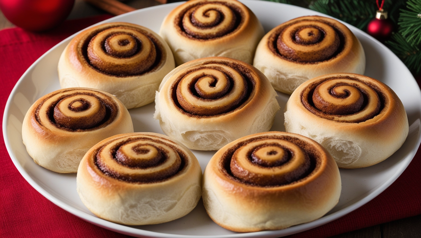 Cinnamon Roll Christmas Tradition